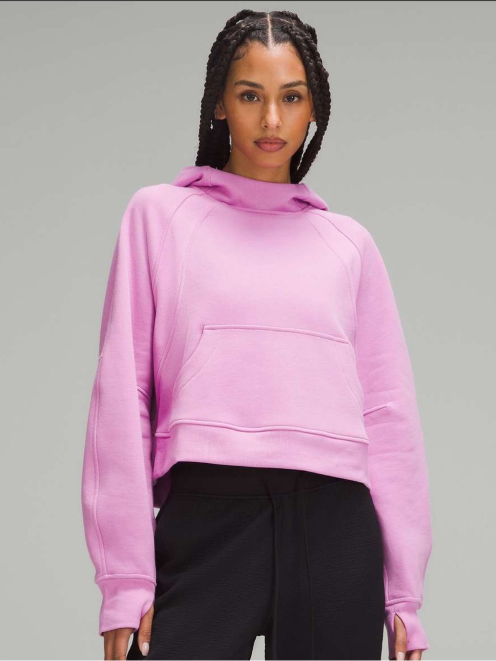 lululemon Scuba Oversized Hoodie Dahlia Mauve Size XS/S